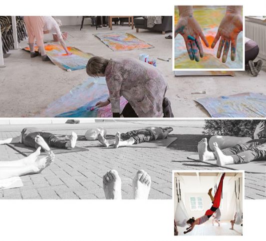 Bereich Yoga&Farbe